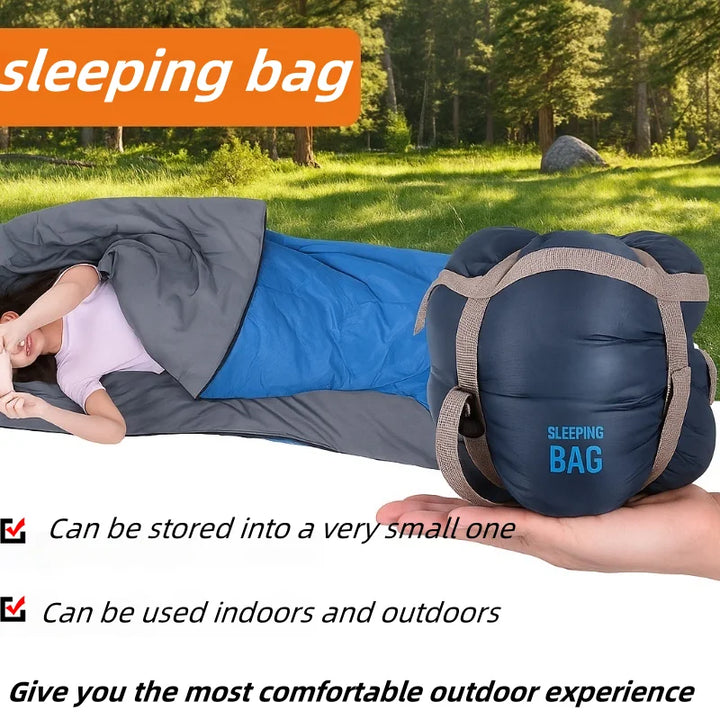 Compact Envelope Sleeping Bag for Adults Ultralight Camping