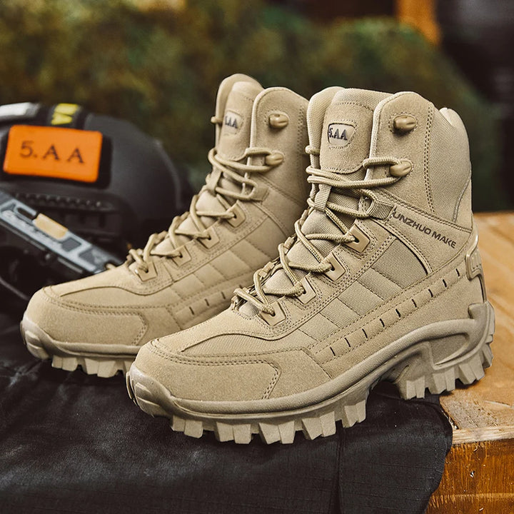 Men's Desert Combat Boots Outdoor Non-slip Tactical Boots Hiking Desert