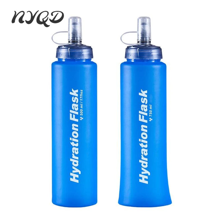 Soft Flask Folding Collapsible Water Bottle, TPU,  Traveling, Sport