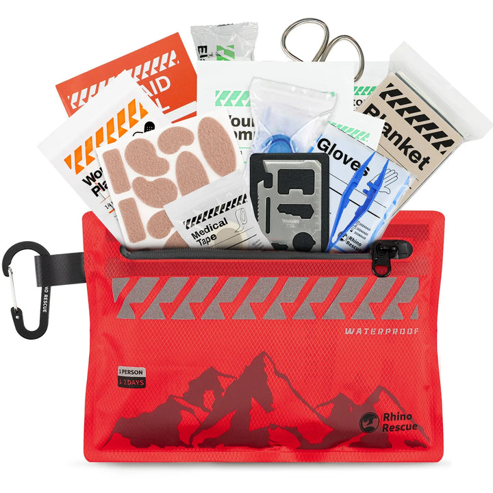 Small First Aid Kit RHINO RESCUE Ultralight Waterproof Medical