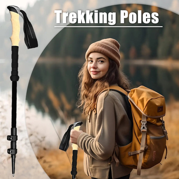 Trekking Poles For Hiking Lightweight Trekking Poles Telescopic
