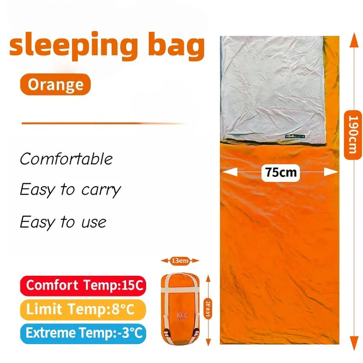 Compact Envelope Sleeping Bag for Adults Ultralight Camping
